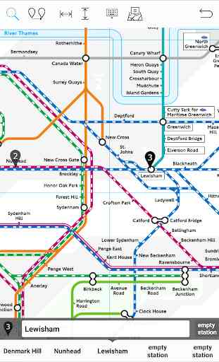 RailMap UK Rail Map UK London Tube RailNote 4