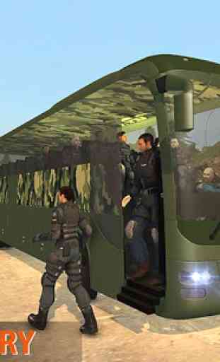Real Offroad US Military Coach Transporter Sim 1