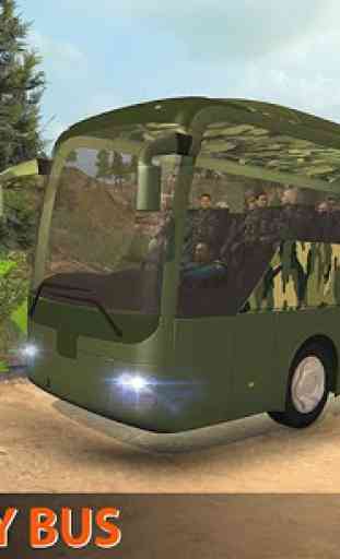 Real Offroad US Military Coach Transporter Sim 3
