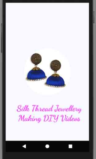 Silk Thread Jewellery Making DIY Videos 1