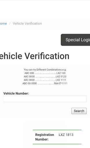 Vehicle Registration 1