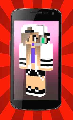Youtuber skins for Minecraft PE 2