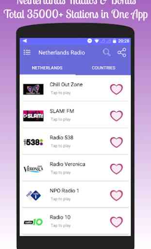 All Netherlands Radios in One App 1