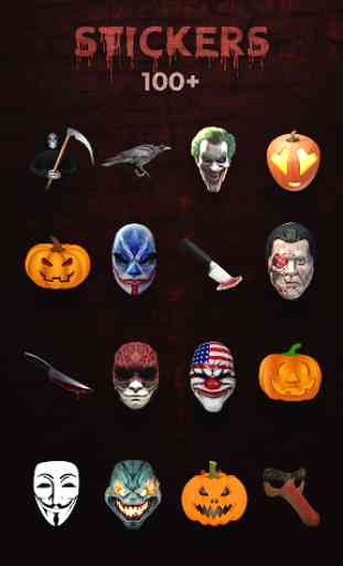 Anonymous Mask Stickers & Horror Stickers 4
