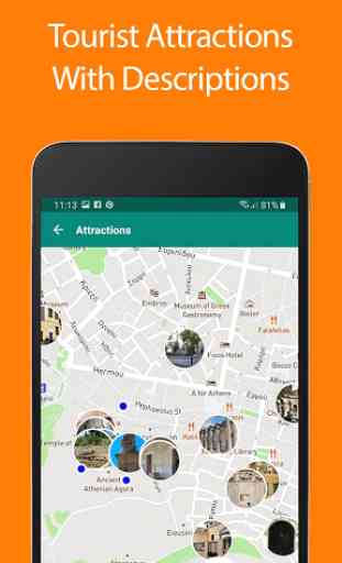 Athens Offline Map and Travel Guide 1