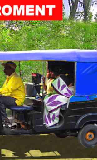 Auto Tuk Tuk Rickshaw Transport 3d :Off-road Games 1