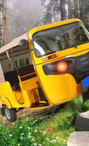 Auto Tuk Tuk Rickshaw Transport 3d :Off-road Games 2