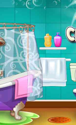 Bathroom Cleanup Time – Stinky Cleaning Game 1