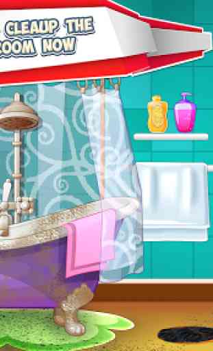 Bathroom Cleanup Time – Stinky Cleaning Game 3