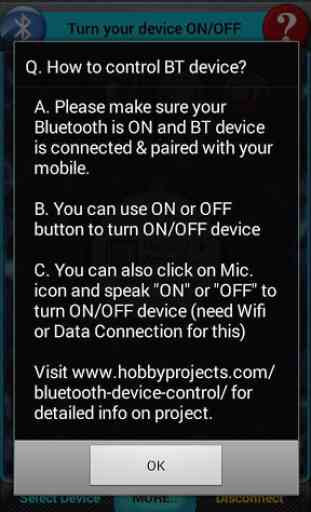 Bluetooth Relay ON/OFF Project 2