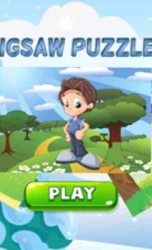 boy jigsaw puzzle educational games for kid school 4
