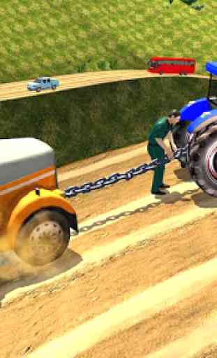 Chained Tractor Bus Towing Duty 2019 1