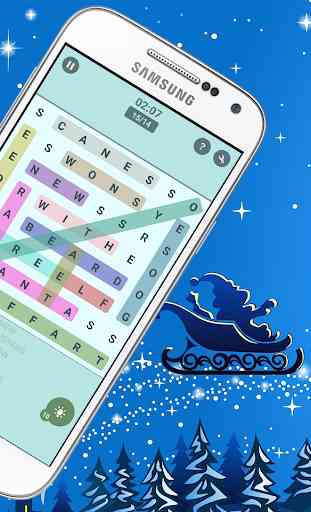 Christmas Word Search - Free Christmas Puzzle Game 3