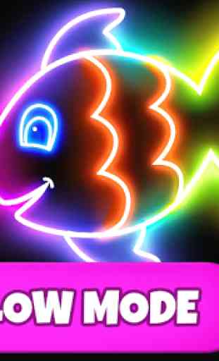 Coloring Games: Coloring Book, Painting, Glow Draw 2