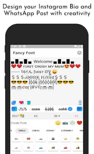 Cool Fonts for Insta Whatsapp - Fancy Stylish Text 2