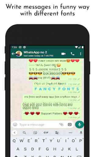 Cool Fonts for Insta Whatsapp - Fancy Stylish Text 4