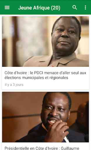 Côte d'Ivoire actualité 1