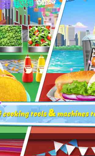 Crazy Foods Cooking: World Travel ❤Make Food Games 4