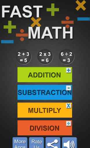 Fast Math for Kids with Tables 1