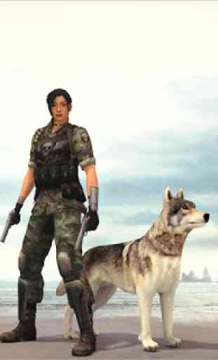 Gun Strike Survival Squad: TPS Female Commando 1