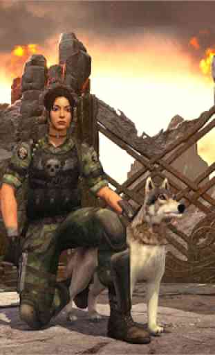 Gun Strike Survival Squad: TPS Female Commando 2