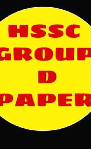HSSC Group D Solved Paper 2