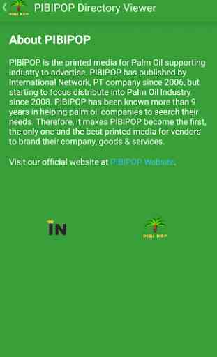 PIBI POP Palm Oil Directory 2