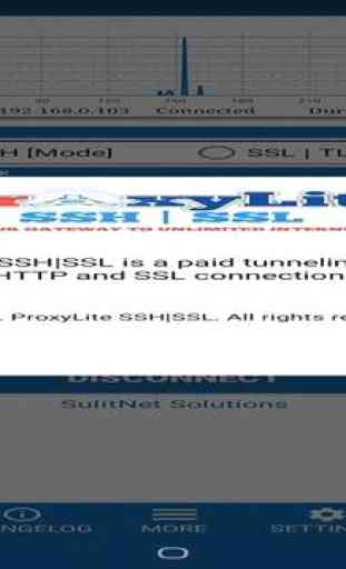 ProxyLite SSH SSL - SSH & SSL/TLS VPN 3