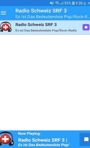 Radio Schweiz SRF 3 App FM CH Free Online 1