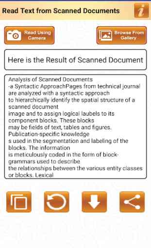 Read Text of Scanned Documents 2