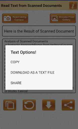 Read Text of Scanned Documents 3