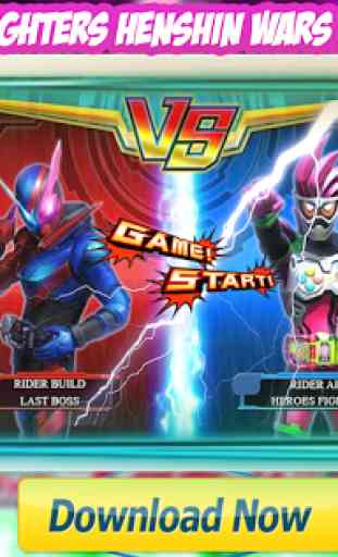 Rider Fighters Ex-Aid Henshin Wars Legend 3D 1