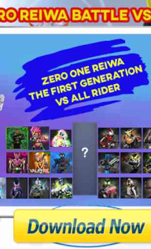 Rider Zero One - Reiwa Battle The First Generation 1