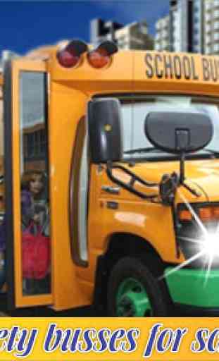 School bus driver 3d 2018 4