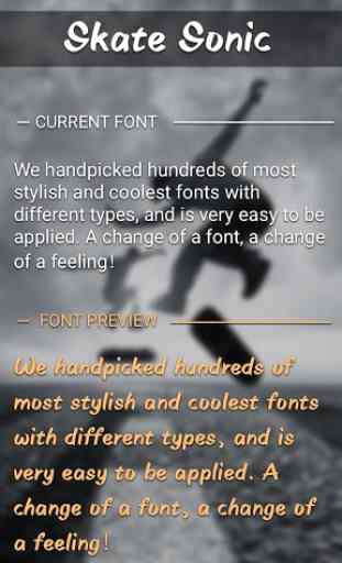 Skate Sonic Font for FlipFont,Cool Fonts Text Free 1