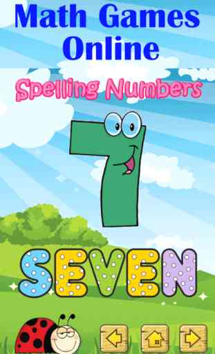 Spelling Numbers English Words 1