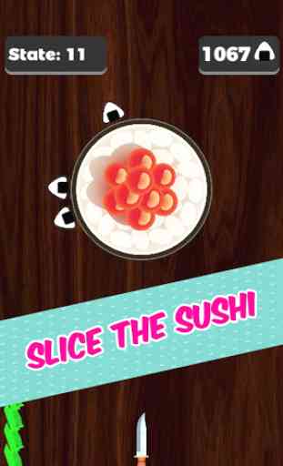 Sushi Knife : Best sushi Slice hit games 3