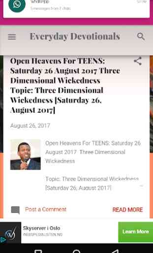 Teens Daily Devotionals 2