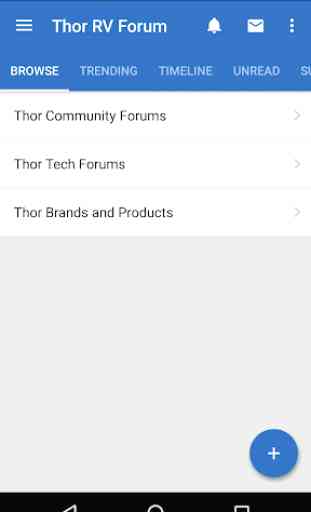 Thor RV Forum 1