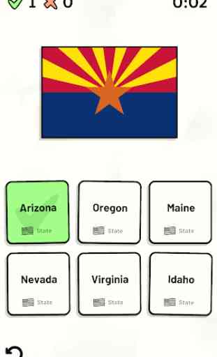 US States Quiz - Maps, Flags, Capitals & More 2