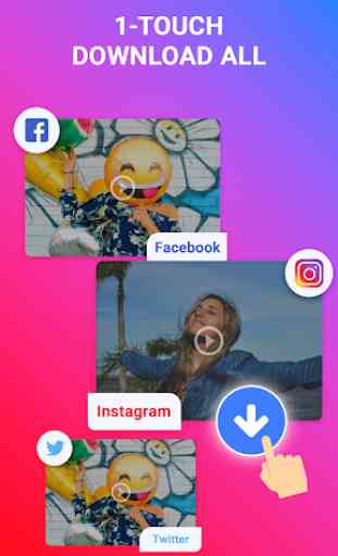 Video Downloader HD & Photo Saver For fb, insta 1