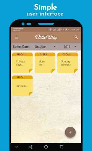 Virtual Diary - Free Notepad, Diary With Lock,Todo 4
