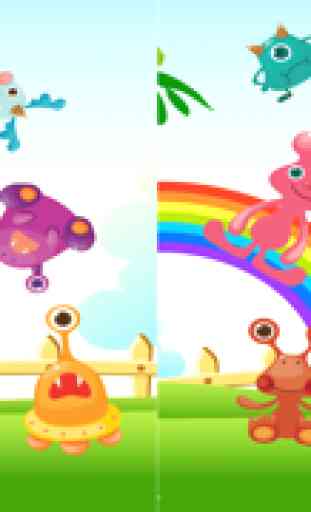 A Cute Monsters Learning Game for Children: Learn and Play for Pre-School 2