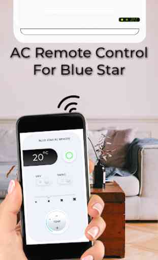 AC Remote Control For Blue Star 3