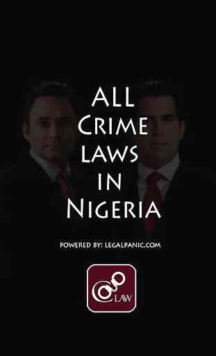 All Crime Laws in Nigeria 1