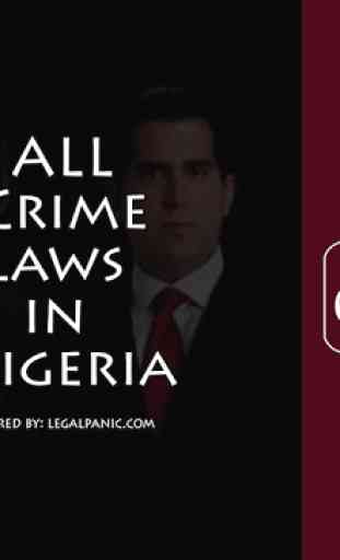 All Crime Laws in Nigeria 2