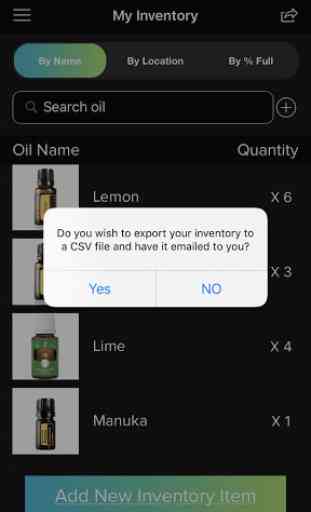 Aromascense: EO Inventory and Recipe Manager 3