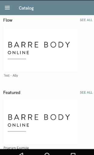 Barre Body Online 4