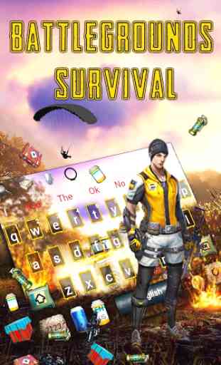 Battlegrounds Survival Keyboard 1