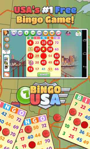 Bingo USA - Free Bingo Game 1